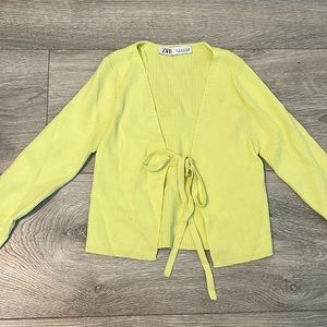 NWOT Zara cardigan top
